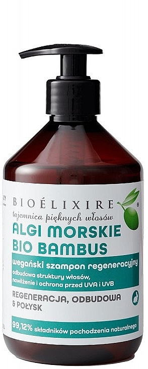 Bamboo & Seaweed Hair Shampoo - Bioelixir Professional — photo N1