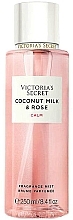 Perfumed Body Mist - Victoria's Secret Coconut Milk & Rose Calm Fragrance Mist — photo N1