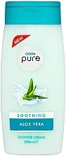 Fragrances, Perfumes, Cosmetics Shower Cream - Cussons Pure Soothing Aloe Vera Shower Cream