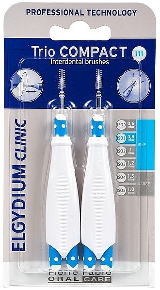 Interdental Brush - Elgydium Clinic Trio Compact Fine ISO 1 — photo N1