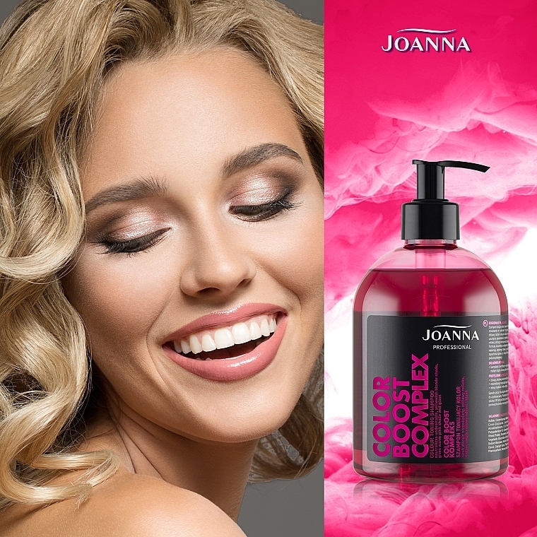 Toning Hair Shampoo - Joanna Professional Color Boost Complex Shampoo Toning Color — photo N4
