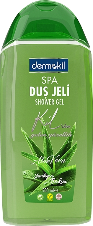 Aloe Vera Shower Gel - Dermokil Aloe Vera Shower Gel — photo N1