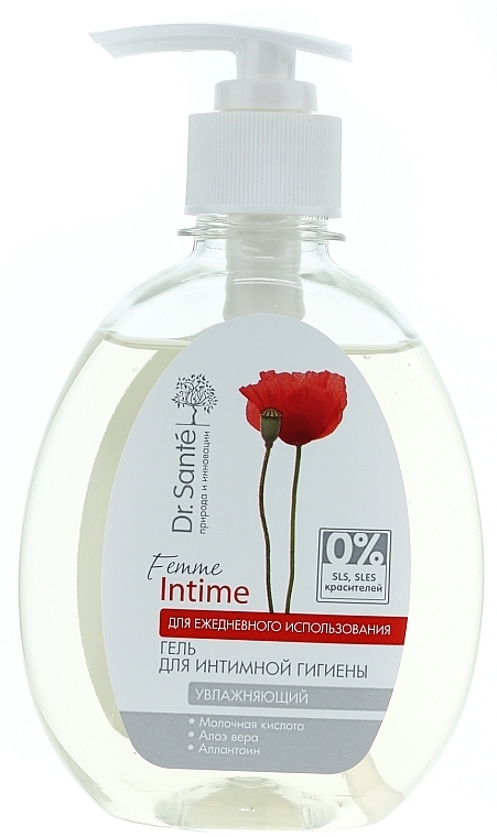 Moisturizing Intimate Wash Gel - Dr. Sante Femme Intime — photo N2