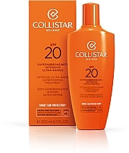 Tan Accelerator - Collistar Special Perfect Tanning Intensive Ultra-Rapid Supertanning SPF20 — photo N2