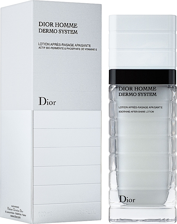Moisturizing Face Lotion - Dior Homme Dermo System Repairing After-Shave Lotion 100ml — photo N1