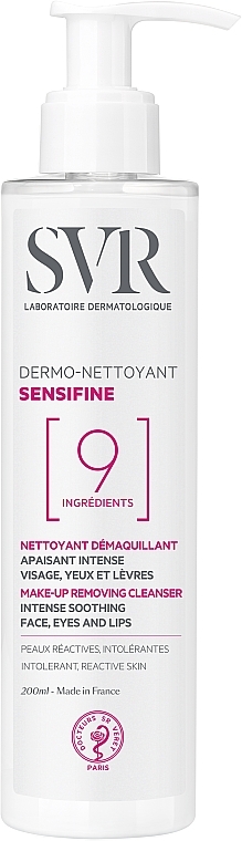 Cleansing Cream-Gel - SVR Sensifine Dermo Nettoyant Make-up Removing Cleanser — photo N1