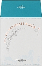 Hermes Eau des Merveilles Bleue - Set (edt/50ml + edt/7.5ml) — photo N1