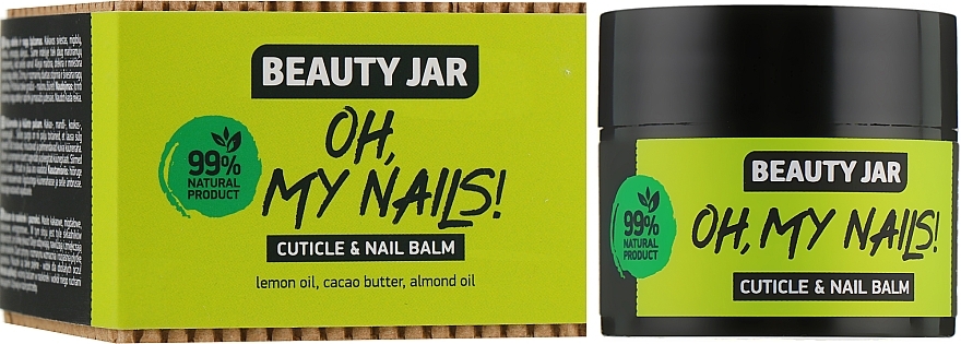 Nail & Cuticle Balm "Oh My Nails!" - Beauty Jar Cuticle&Nail Balm — photo N2