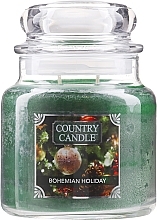 Fragrances, Perfumes, Cosmetics Scented Candle in Jar - Country Candle Bohemian Holiday