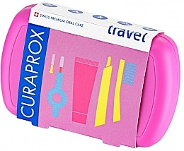 Fragrances, Perfumes, Cosmetics Travel Hygiene Kit - Curaprox Be You Pink