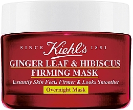 Fragrances, Perfumes, Cosmetics Form & Smooth Night Facial Mask - Kiehl`s Ginger & Hibiscus Overnight Firming Mask