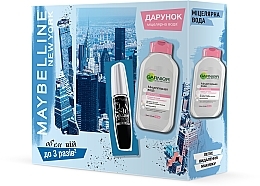 Fragrances, Perfumes, Cosmetics Gift Set - Maybelline New York Volum Express (mascara/10ml + micelar/125ml)