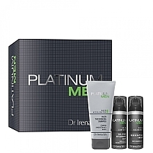 Fragrances, Perfumes, Cosmetics Set - Dr. Irena Eris Platinum Men (balm/50ml + cr/50ml + shm/125ml)