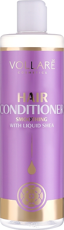 Smoothing Conditioner - Vollare Cosmetics Hair Conditioner Smoothing With Liquid Shea — photo N1