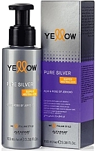 Fragrances, Perfumes, Cosmetics Purple Pigment for Cool Blonde & Grey Hair - Yellow Pure Silver