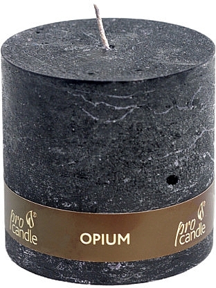 Scented Candle 'Opium', 5x5 cm - ProCandle Opium Scent Candle — photo N2