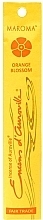 Fragrances, Perfumes, Cosmetics Orange Blossom Incense Sticks - Maroma Encens d'Auroville Stick Incense Orange Blossom