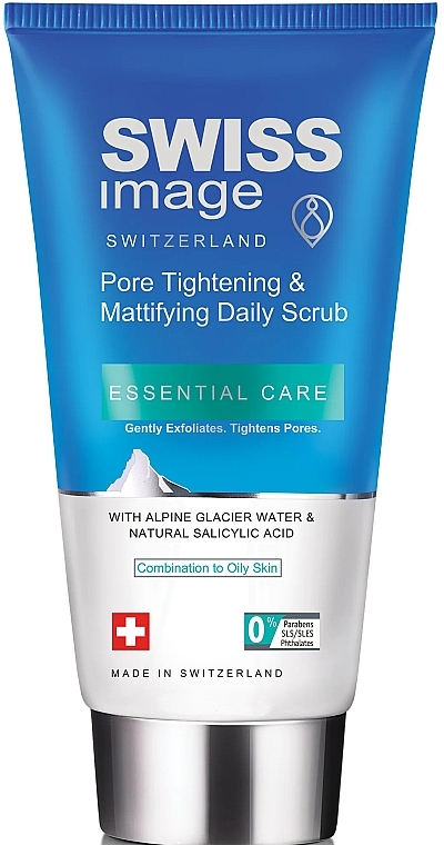 Face Scrub - Swiss Image Pore Tightening & Mattifying Daily Scrub — photo N1