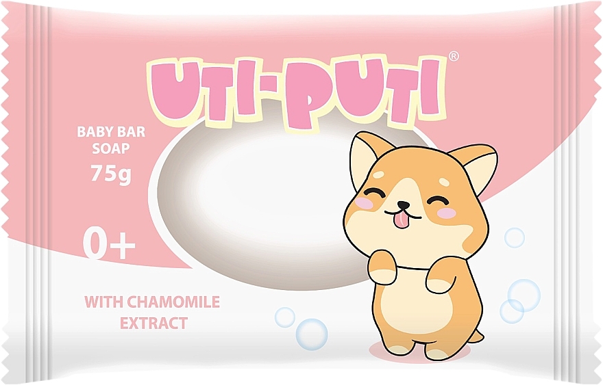 Chamomile Extract Baby Soap 'Uti-Puti. Puppy' - Uti-Puti — photo N2