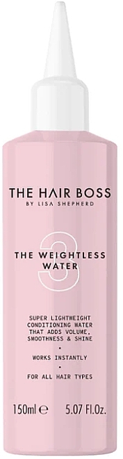 Liquid Conditioner - The Hair Boss The Weightless Water — photo N1