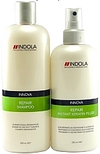 Fragrances, Perfumes, Cosmetics Set - Indola Innova Repair (shm 300 ml + ker/fill 250 ml)