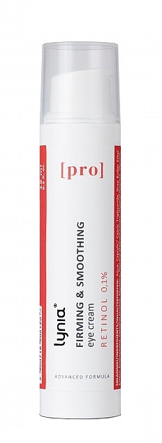 Eye Cream with 0.1% Retinol & Caffeine - Lynia Pro Firming & Smoothing Eye Cream — photo N1