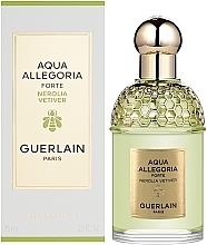 Guerlain Aqua Allegoria Forte Nerolia Vetiver - Eau de Parfum — photo N2