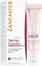 Anti-Aging Eyelash Cream - Lancaster Total Age Correction Complete Anti-aging Eye Cream SPF15 — photo N2
