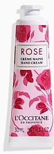 Hand Cream - L'Occitane Rose Hand Cream — photo N2