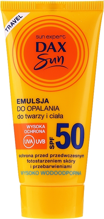 Face & Body Sunscreen Emulsion - Dax Sun Emulsion SPF50 — photo N4