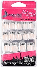 Fragrances, Perfumes, Cosmetics False Nails, 24 pcs - Nascita Professional French Nail 610