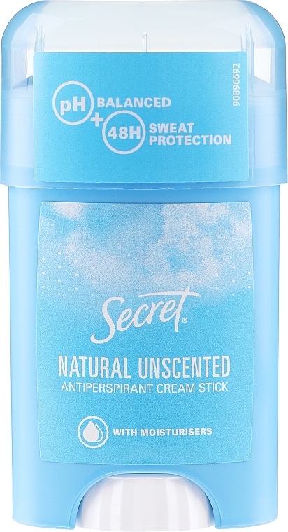 Antiperspirant Cream Deodorant "Naturel" - Secret Key Antiperspirant Cream Stick Natural — photo N1