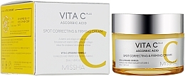 Fragrances, Perfumes, Cosmetics Face Cream - Missha Vita C Plus Spot Correcting & Firming Cream