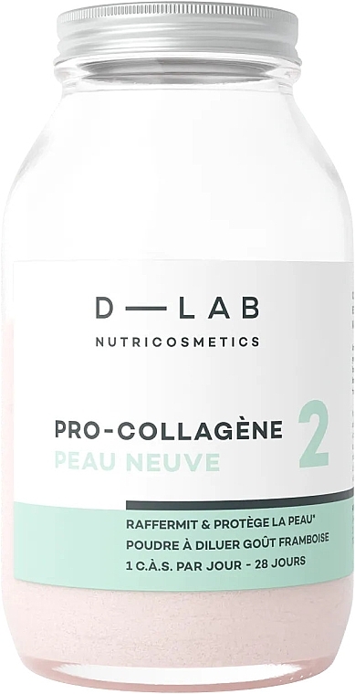 Collagen Dietary Supplement for Skin Health - D-Lab Nutricosmetics Pro-Collagen New Skin — photo N2