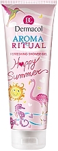 Shower Gel "Vanilla and Apricot" - Dermacol Aroma Ritual Happy Summer — photo N1