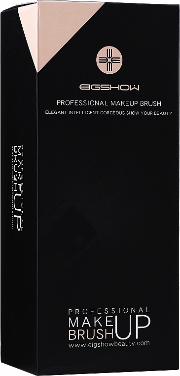 Makeup Brush Set, 15pcs - Eigshow Beauty Agate Grey Brush Kit — photo N2