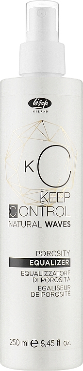 Leave-In Hair Spray - Lisap Keep Control Natural Waves Porosity Equalizer — photo N3