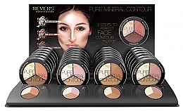 Fragrances, Perfumes, Cosmetics Set - Revers Cosmetics Pure Mineral Contour Set (palette/7,5g*24)