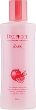 Fragrances, Perfumes, Cosmetics Anti-Aging Pomegranate & Hyaluronic Acid Toner - Deoproce Hydro Antiaging Pomegranate Toner