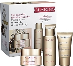 Fragrances, Perfumes, Cosmetics Set - Clarins Nutri-Lumiere (d/cr/50ml + n/cr/15ml + f/lot/50ml)