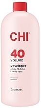 Oxidant 12% - CHI 40 Volume Developer With Aloe, Silk Protein & Bonding Agents — photo N1