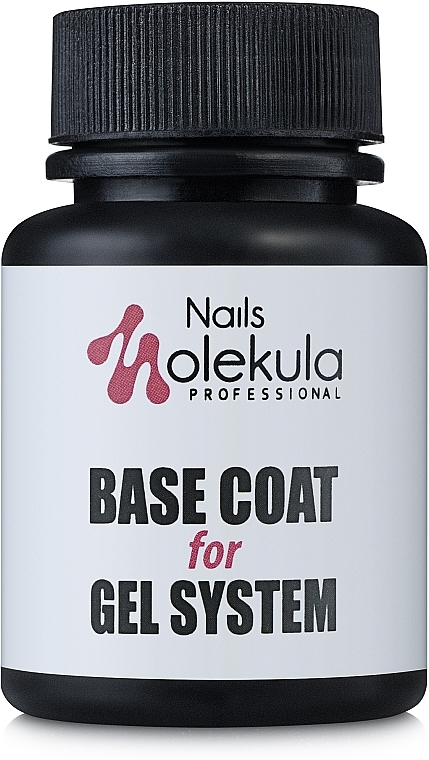 Base Coat - Nails Molekula Base Coat For Gel System — photo N3