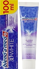 Toothpaste "3D Whitening" - Blend-a-med 3D White Toothpaste — photo N5