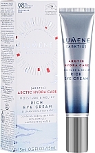 Fragrances, Perfumes, Cosmetics Moisturizing Eye Cream - Lumene Arctic Hydra Care [Arktis] Moisture & Relief Rich Eye Cream