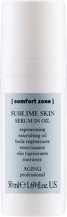 Face Serum - Comfort Zone Sublime Skin Oil Serum — photo N3