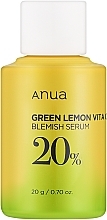 Brightening Face Serum - Anua Green Lemon Vita C Blemish Serum — photo N1