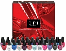 Fragrances, Perfumes, Cosmetics Set - OPI Nail Lacquer Mini Holiday 2021 Advent Calendar