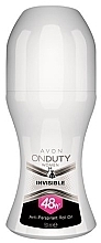 Deodorant-Antiperspirant "Stain Protection" - Avon On Duty Invisible 48H Anti-persrirant — photo N1