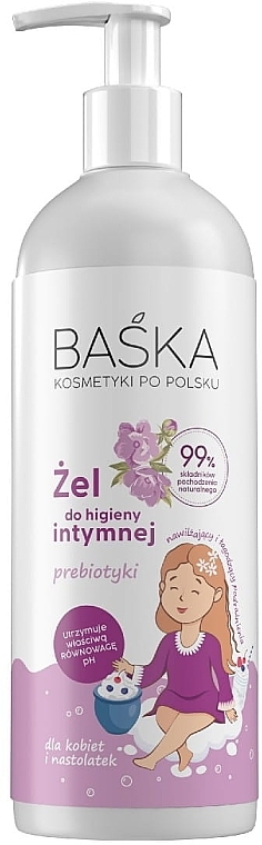 Prebiotic Intimate Hygiene Gel  - Baska — photo N1