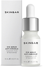 Fragrances, Perfumes, Cosmetics Lifting Eye Contour Serum with Hyaluronic Acid and Niacinamid - SKINBAR Hyaluronic Acid & Niacinamide Eye Serum